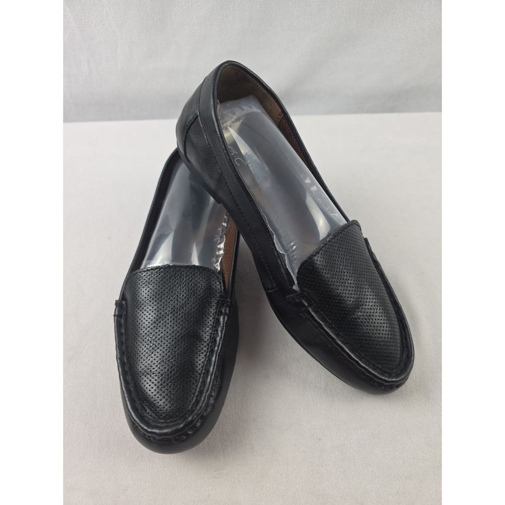 BOC Born Concept - Womens Jana Loafers Size 9M Black Slide On Shoes EUC